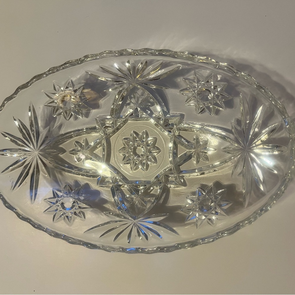 Crystal candy dish